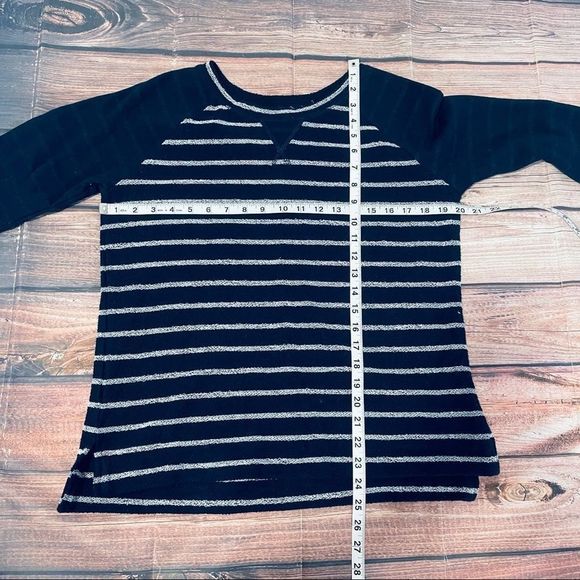 NWT NYDJ Mediterranean Striped Sweater - Picture 12 of 12
